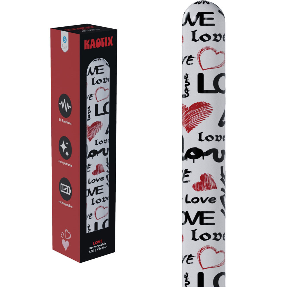 S-LINE Kaotix Love -  17.8 cm USB Rechargeable Vibrator