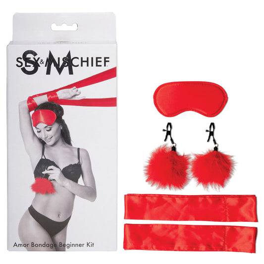 Sex & Mischief Amor Bondage Beginner Kit -  - 5 Piece Set