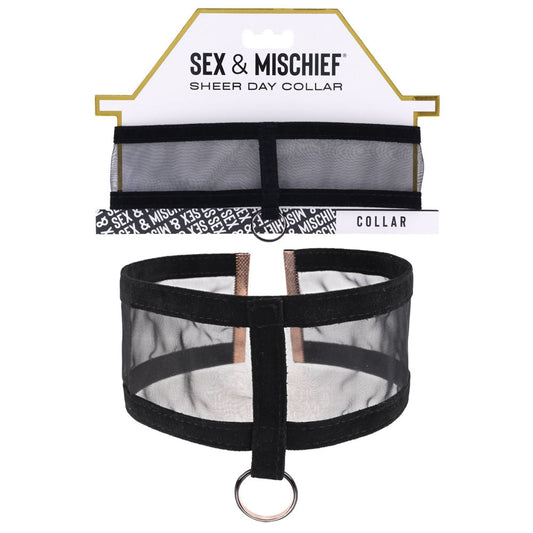 Sex & Mischief Sheer Day Collar -  Collar