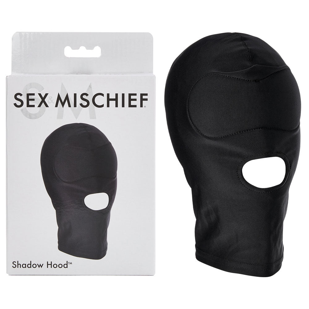 Sex & Mischief Shadow Hood -  Hood with Mouth Opening