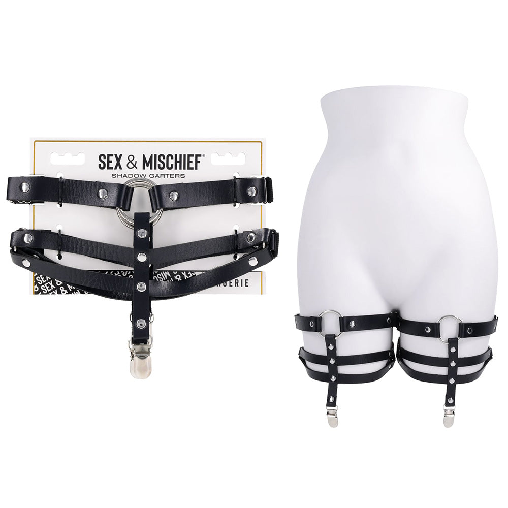 S&M Shadow Garters -  Leg Garters