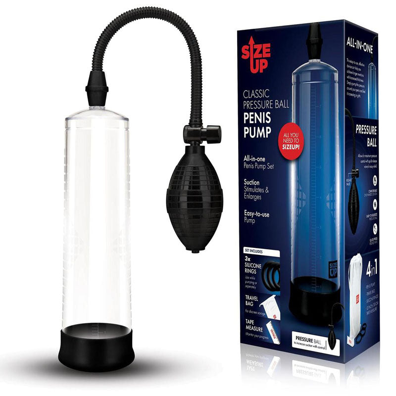 Size Up Classic Ball Penis Pump -  Penis Pump