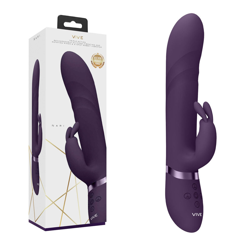 VIVE Nari -  -  24.1 cm USB Rechargeable Rabbit Vibrator