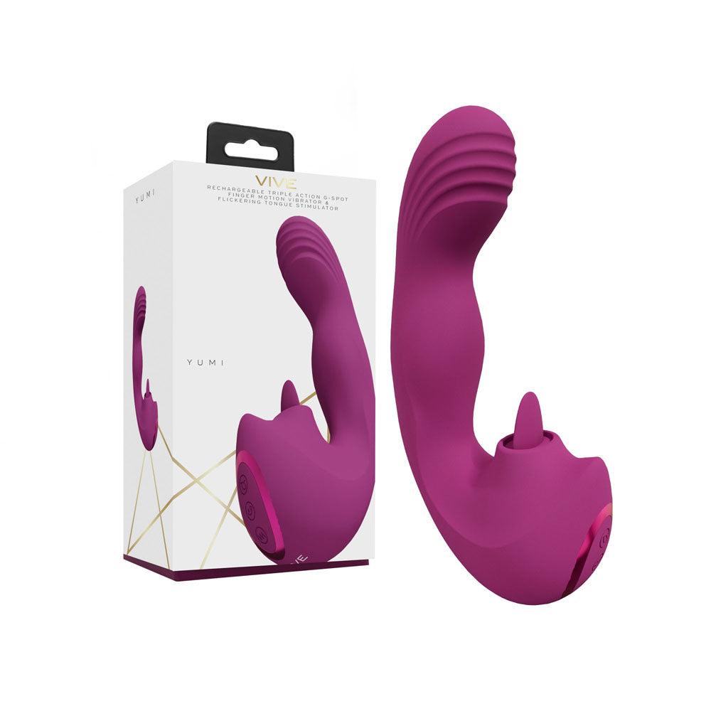 VIVE Yumi -  -  USB Rechargeable Triple Motor Vibrator