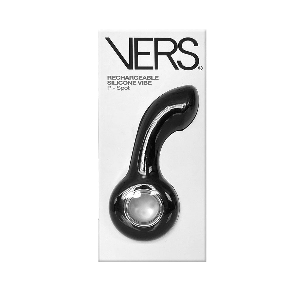 VERS Rechargeable Silicone P-Spot Vibe -  13 cm USB Rechargeable Prostate Massager