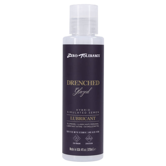 Zero Tolerance DRENCHED GLAZED - Hybrid Cum Lubricant - 120 ml Bottle