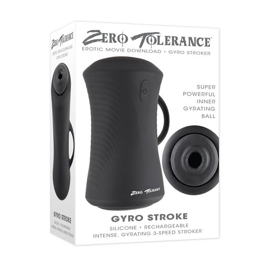 Zero Tolerance GYRO STROKE -  USB Rechargeable Powered Masturbator