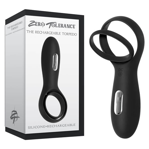 Zero Tolerance The Rechargeable Torpedo -  USB Rechargeable Vibrating Cock Ring