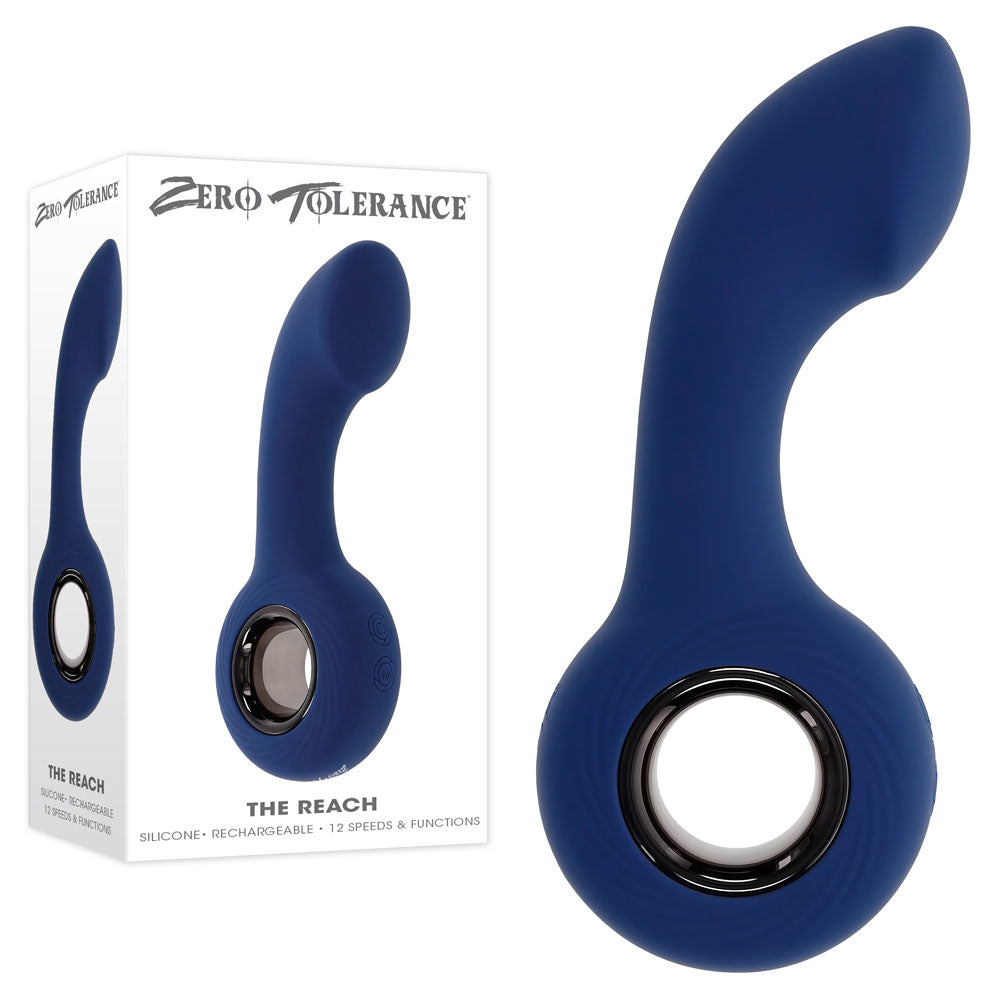 Zero Tolerance THE REACH -  13.8 cm USB Rechargeable Vibrating Anal Plug