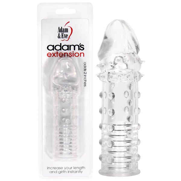 Adam & Eve Adam's Extension - Penis Sleeve - Pleasure Den