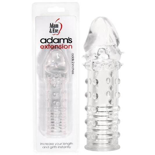 Adam & Eve Adam's Extension - Penis Sleeve - Pleasure Den