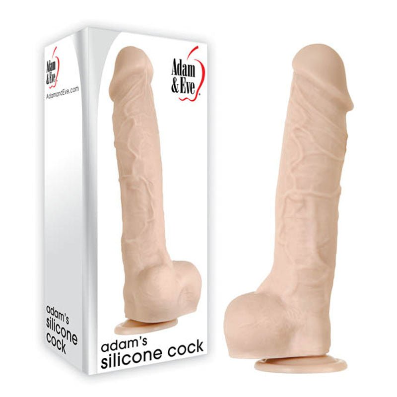 Adam & Eve Adam's True Feel Cock XL - 26.7 cm (10.5'') Dong - Pleasure Den