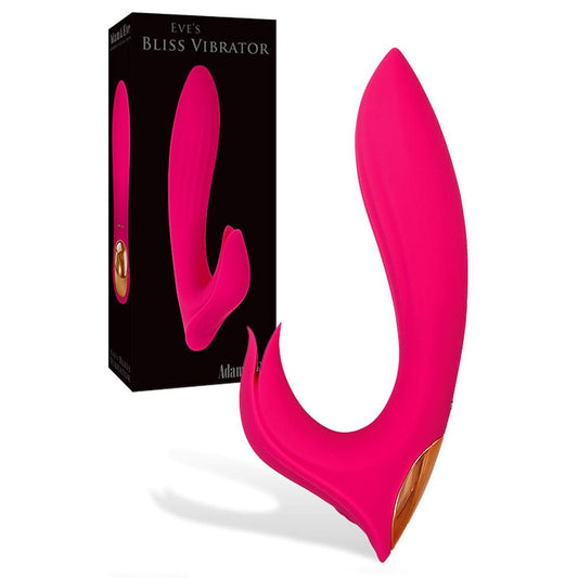 Adam & Eve EVES BLISS VIBRATOR - 17.8 cm USB Rechargeable Rabbit Vibrator - Pleasure Den