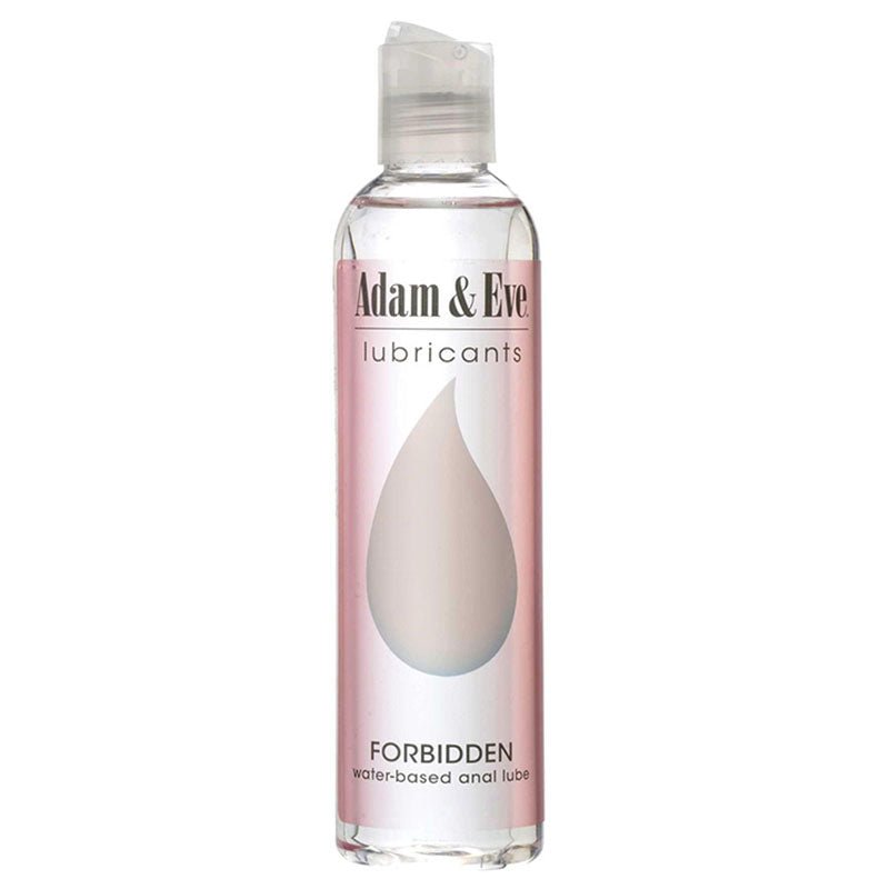 Adam & Eve Forbidden - Water Based Anal Lubricant - 118 ml (4 oz) Bottle - Pleasure Den