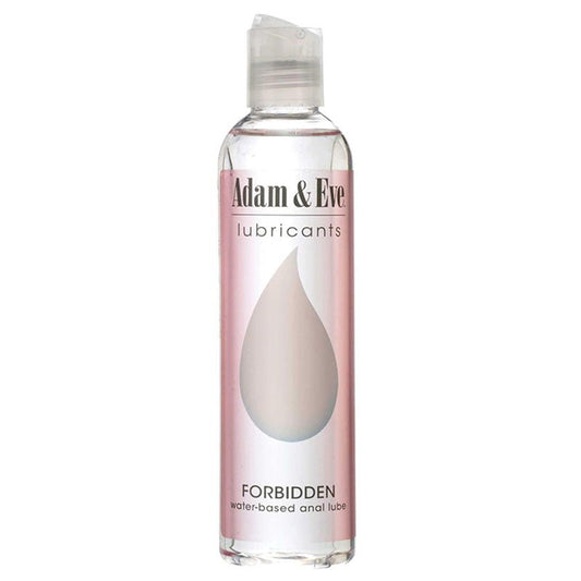 Adam & Eve Forbidden - Water Based Anal Lubricant - 118 ml (4 oz) Bottle - Pleasure Den