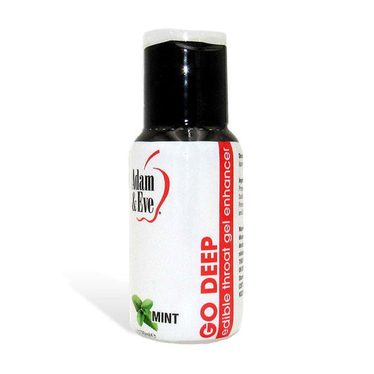 Adam & Eve GO DEEP Throat Gel - Mint Flavoured Oral Sex Gel - 30 ml - Pleasure Den