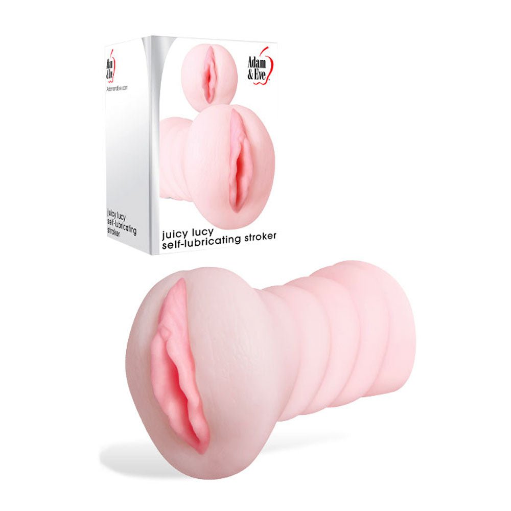 Adam & Eve JUICY LUCY - Self Lubricating Vagina Stroker - Pleasure Den