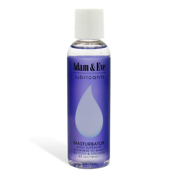 Adam & Eve MASTURBATOR LUBE - 118 ml - Water Based Lubricant - 118 ml (4 oz) Bottle - Pleasure Den