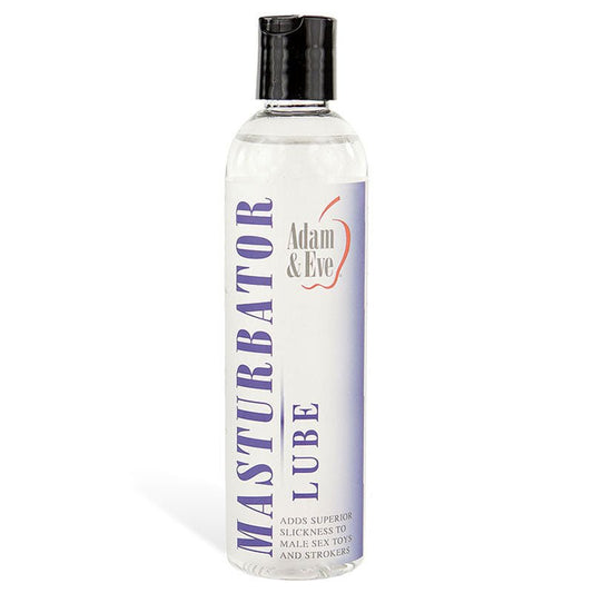 Adam & Eve Masturbator Lube - Water Based Lubricant - 237 ml (8 oz) Bottle - Pleasure Den
