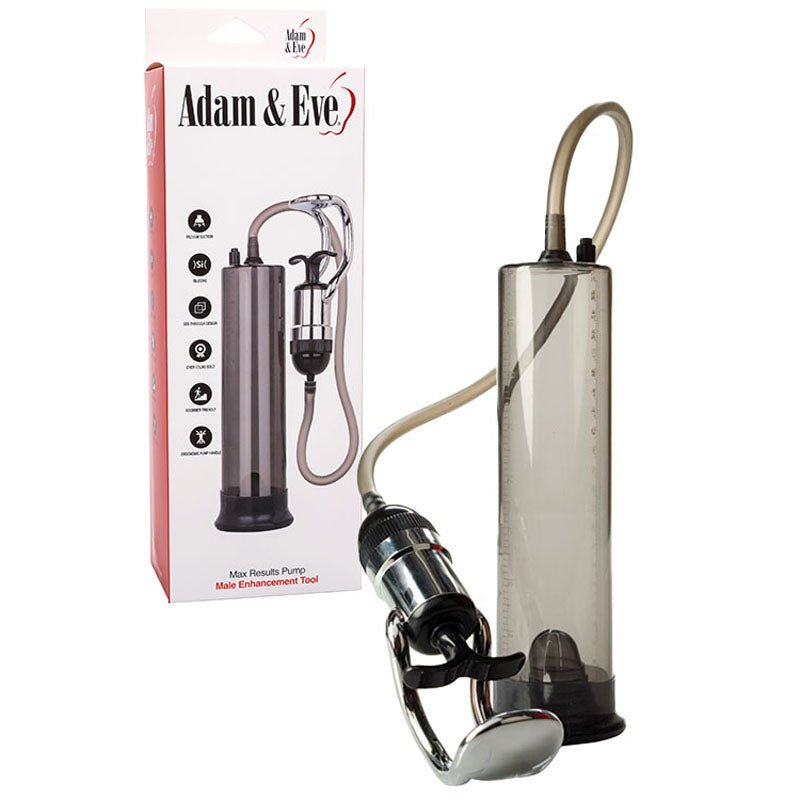 Adam & Eve MAX RESULTS Pump - Penis Pump - Pleasure Den