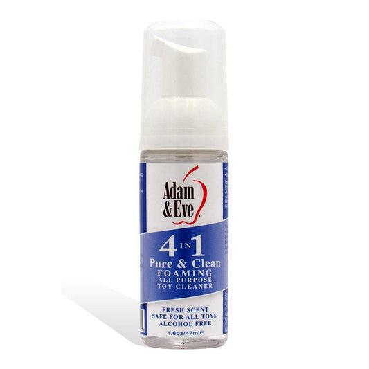 Adam & Eve PURE & CLEAN - Foaming Toy Cleaner - 47 ml Bottle - Pleasure Den