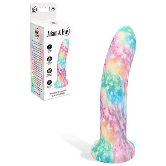 Adam & Eve RAINBOW GALAXY G - 14 cm Dildo - Pleasure Den