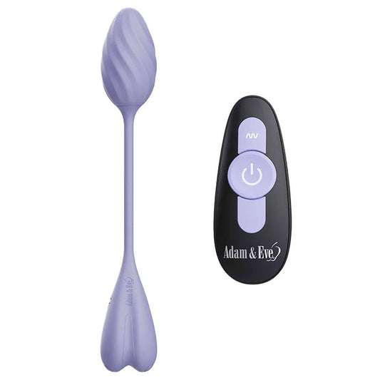 Adam & Eve SPIRAL LOVE Wearable Egg - USB Rechargeable Wearable Vibrating Egg with Wireless Remote - Pleasure Den
