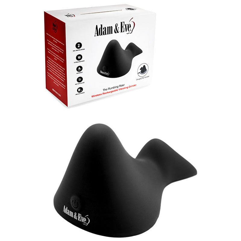 Adam & Eve THE RUMBLING RIDER - Rechargeable Vibrating Grinder Pad - Pleasure Den
