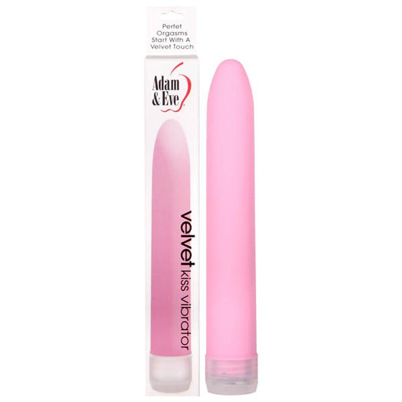 Adam & Eve Velvet Kiss Vibrator - 15.2 cm (6'') Vibrator - Pleasure Den