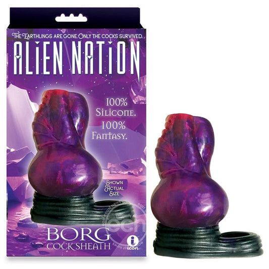 Alien Nation - Borg - /Black 11.5 cm Penis Sheath - Pleasure Den