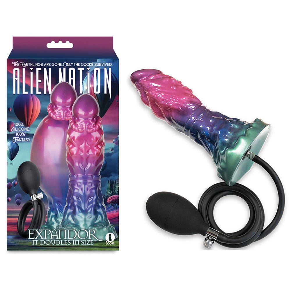 Alien Nation - Expandor - Inflatable Fantasy Dildo - Pleasure Den