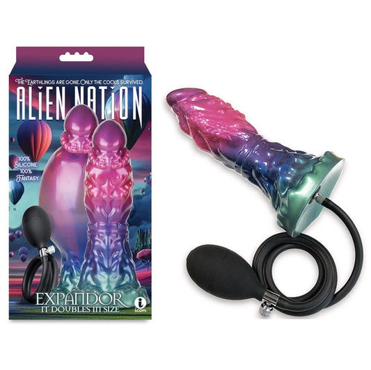 Alien Nation - Expandor - Inflatable Fantasy Dildo - Pleasure Den
