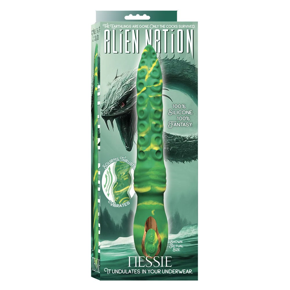 Alien Nation - Nessie - /Yellow USB Rechargeable Squirming Fantasy Tentacle Vibrator - Pleasure Den