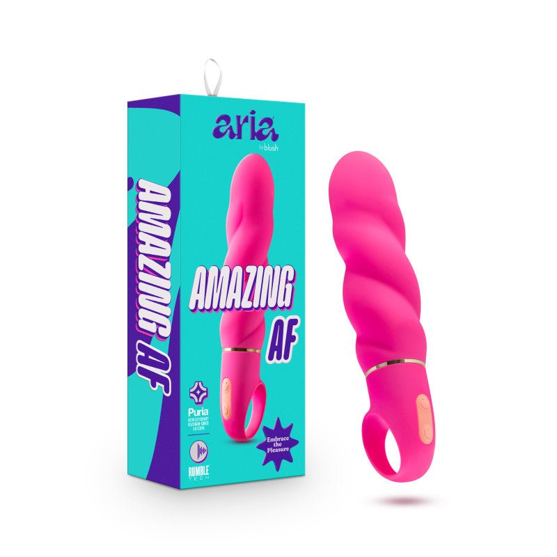 Aria Amazing AF - Fuschia 15.9 cm Vibrator - Pleasure Den