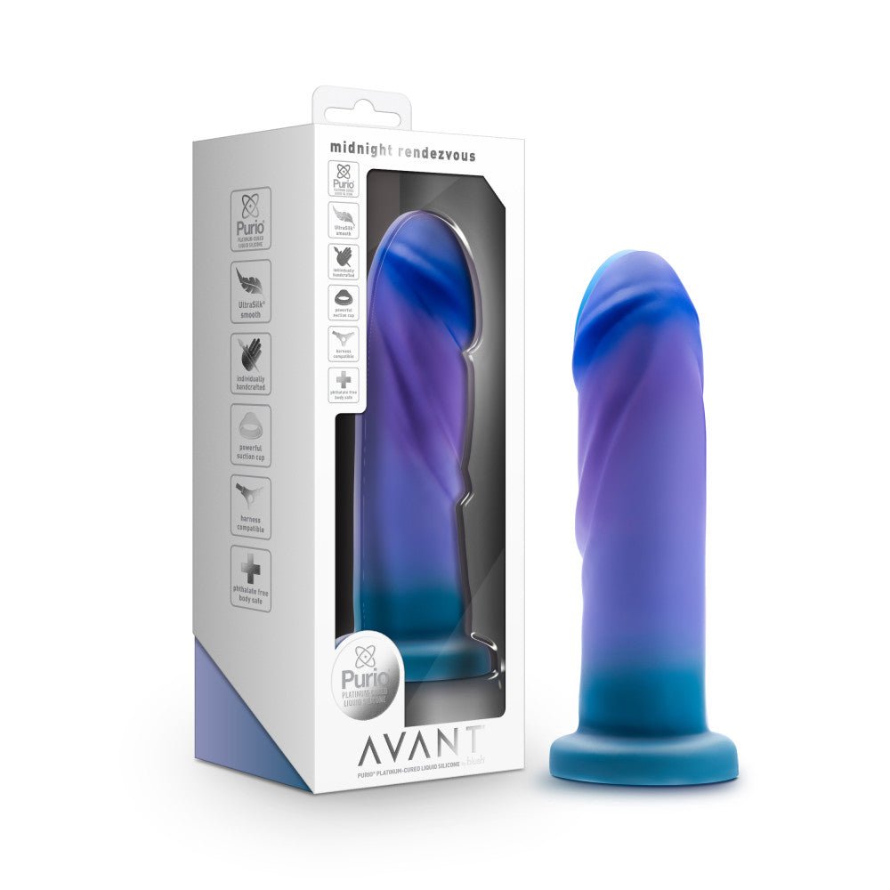 Avant - Midnight Rendezvous - Ocean 19 cm Dildo - Pleasure Den