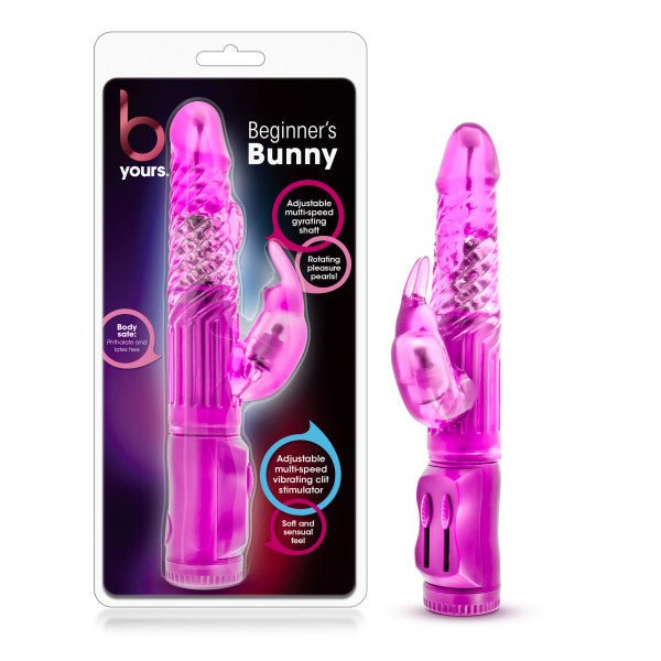 B Yours - Beginner's Bunny - 22.2 cm (8.75'') Rabbit Vibrator - Pleasure Den