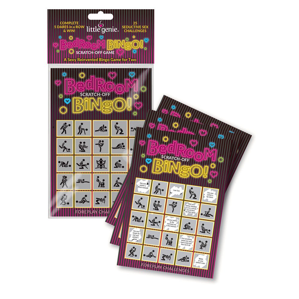 Bedroom Bingo - Foreplay Scratcher Card - Pleasure Den