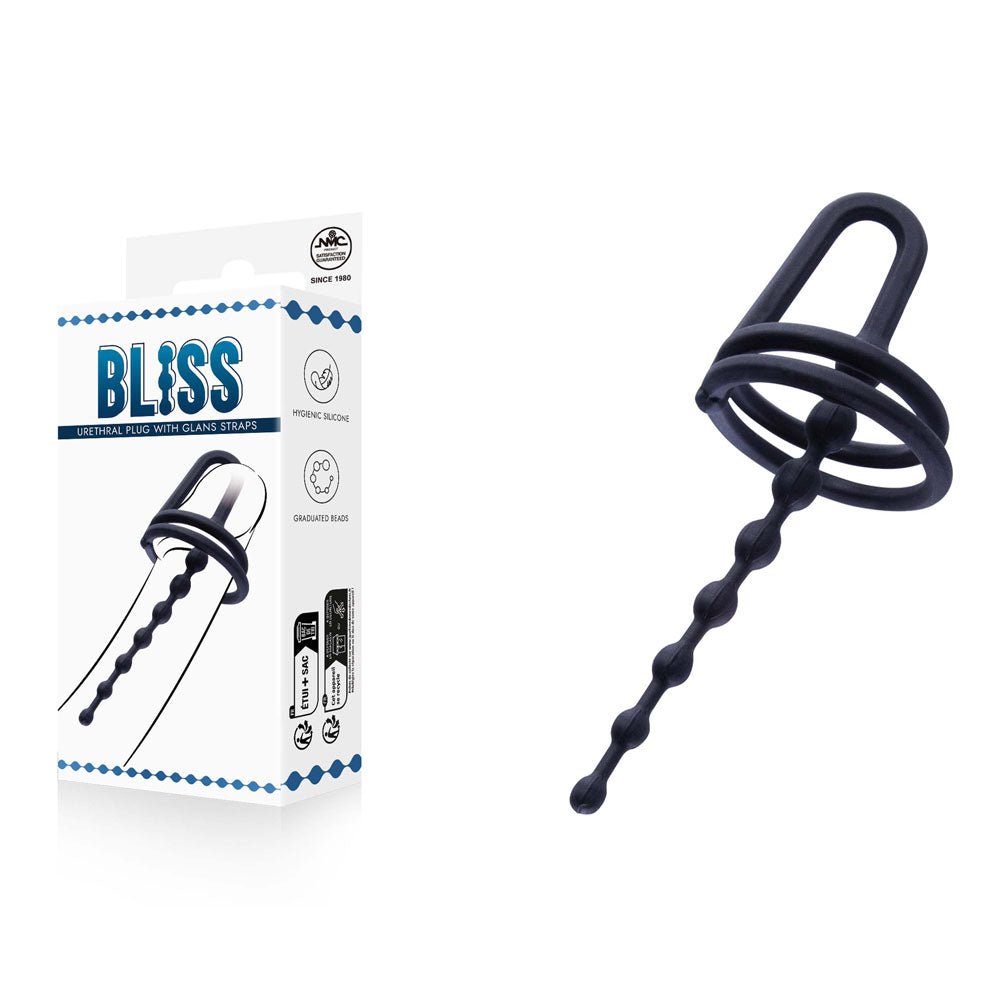 Bliss - Urethral Plug with Glans Ring - Pleasure Den