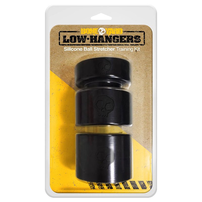 Boneyard Low Hangers - Silicone Ball Stretcher Training Kit - Pleasure Den