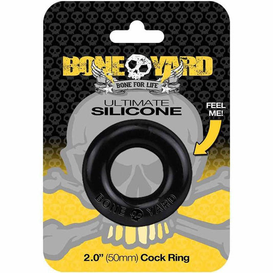 Boneyard Ultimate Silicone Ring - 50mm Cock Ring - Pleasure Den