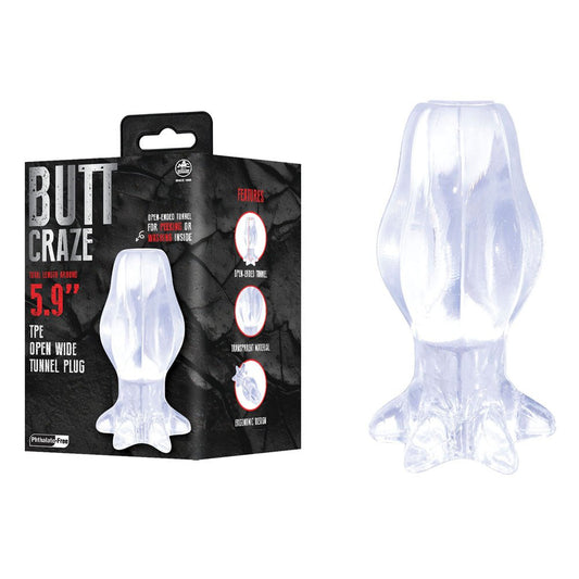 Butt Craze - 15 cm Hollow Butt Plug - Pleasure Den