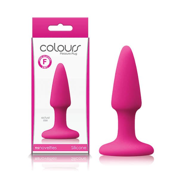 Colours Pleasures - Pink Mini Butt Plug - Pleasure Den