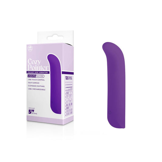 Cozy Pointer - 12.7 cm USB Rechargeable Mini Vibrator - Pleasure Den
