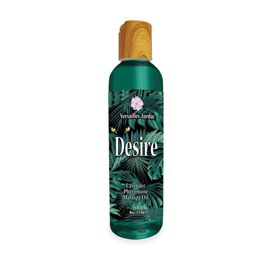 Desire Pheromone Massage Oil - Lavender Scented Pheromone Massage Oil - 118 ml - Pleasure Den