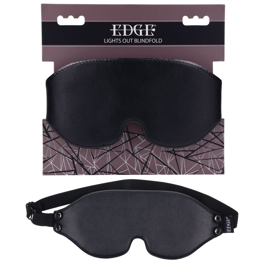 EDGE Lights Out Blindfold - Eyemask Restraint - Pleasure Den