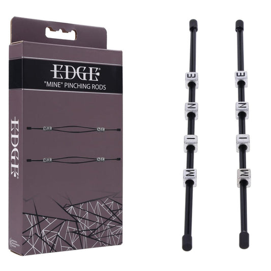 EDGE MINE Pinching Rods - Adjustable Nipple Restraint - Pleasure Den