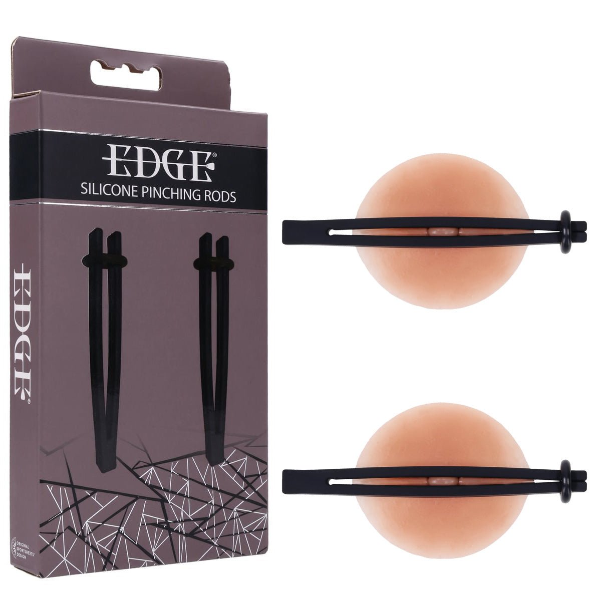 EDGE Silicone Pinching Rods - Nipple Restraints - Pleasure Den