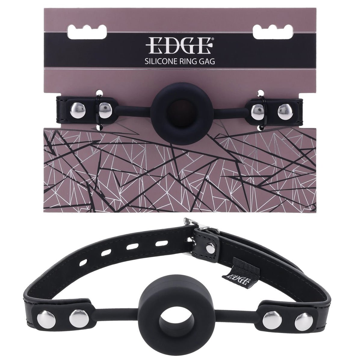 EDGE Silicone Ring Gag - Mouth Restraint - Pleasure Den
