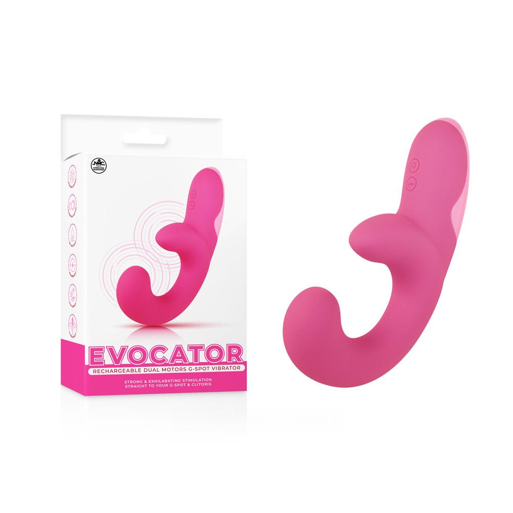 Evocator - USB Rechargeable Dual Motor G-Spot Vibrator - Pleasure Den