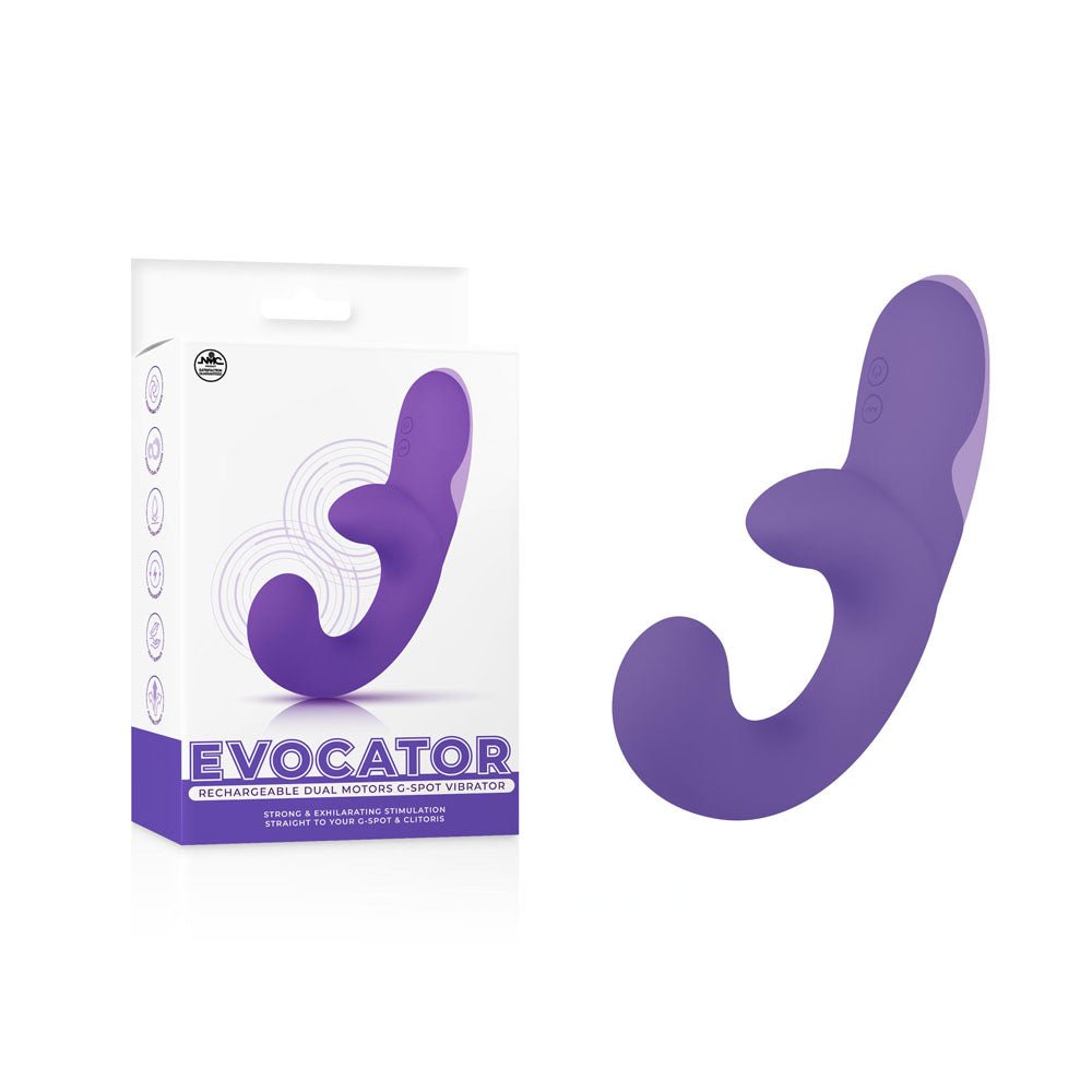 Evocator - USB Rechargeable Dual Motor G-Spot Vibrator - Pleasure Den